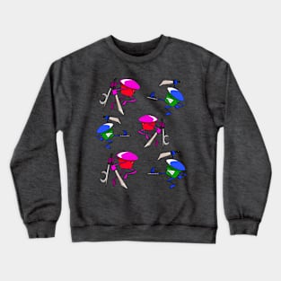 Cupcake Fight (Cutcakes) Crewneck Sweatshirt